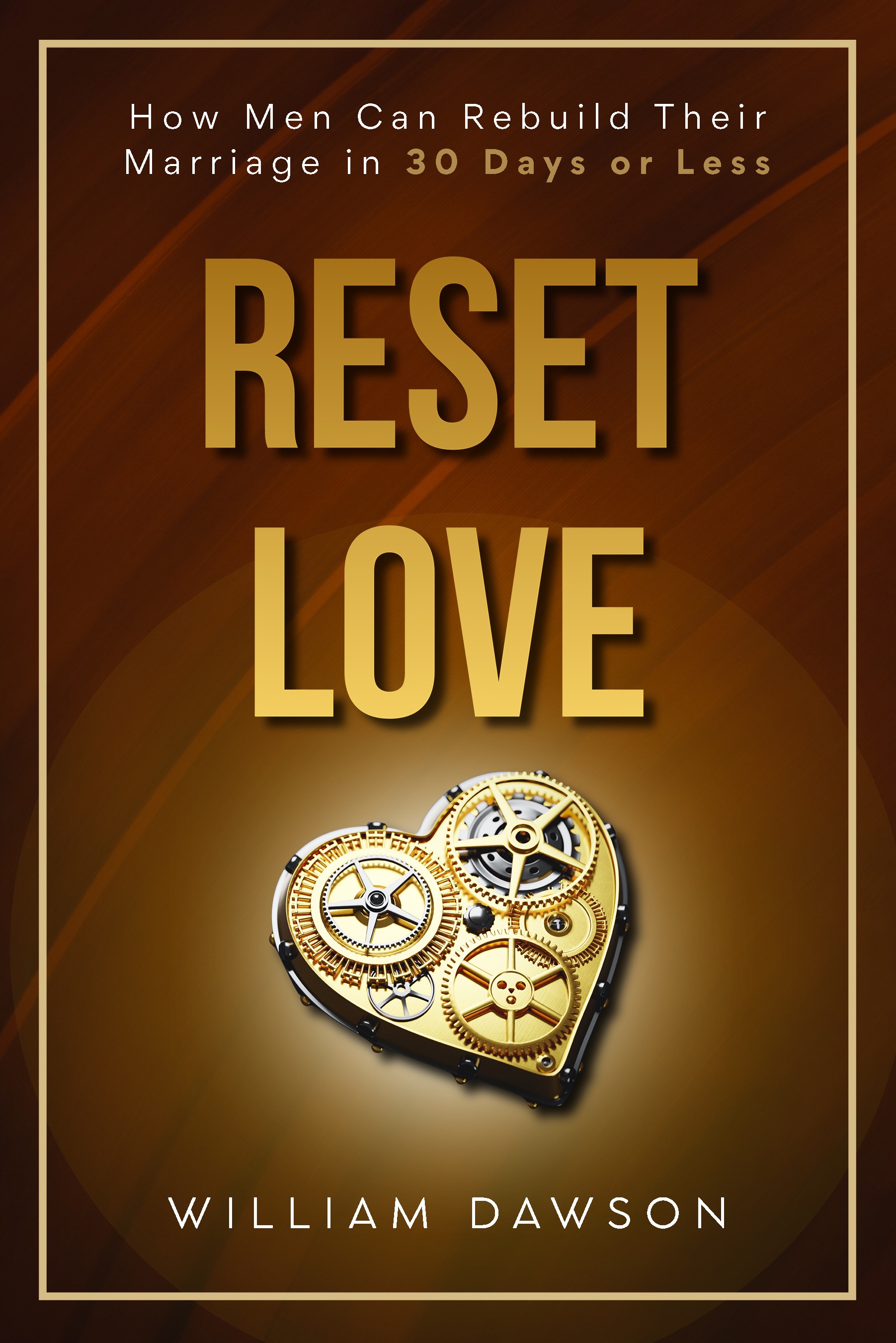 Reset Love book cover by William Dawson